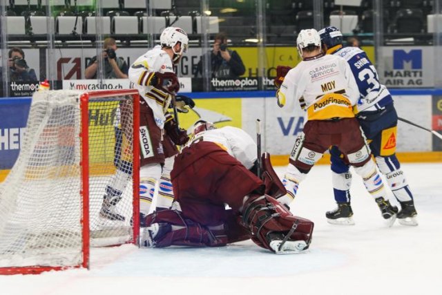 Photo hockey match Zug - Genève le 07/05/2021
