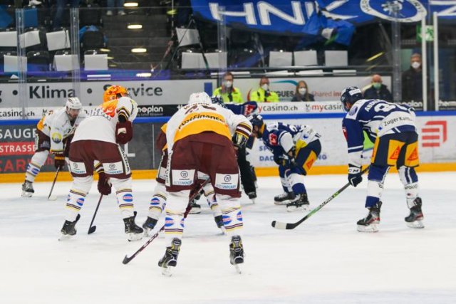 Photo hockey match Zug - Genève le 07/05/2021