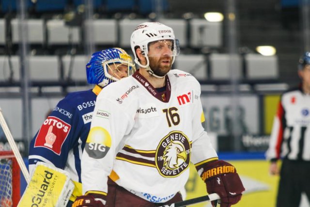 Photo hockey match Zug - Genève le 07/05/2021