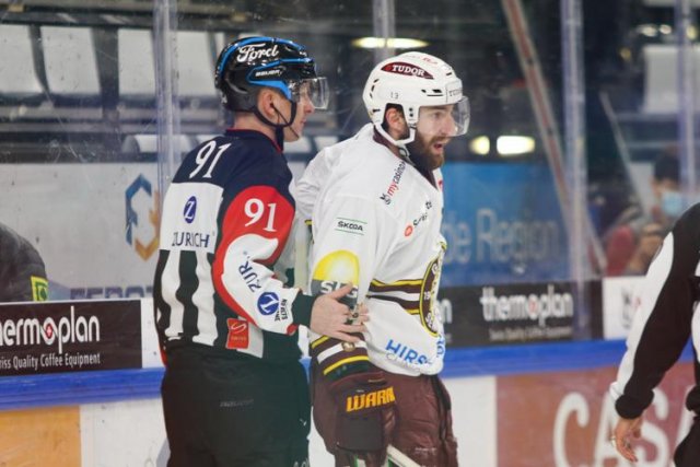 Photo hockey match Zug - Genève le 07/05/2021