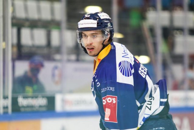 Photo hockey match Zug - Genève le 07/05/2021