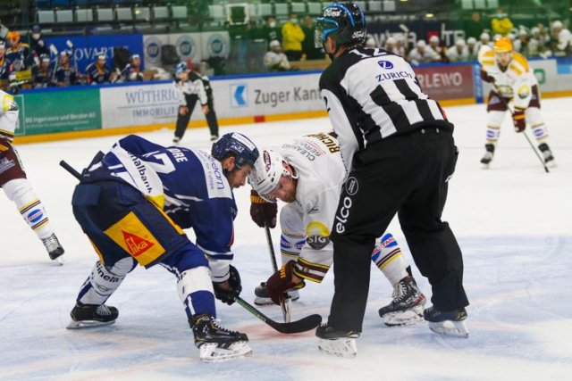 Photo hockey match Zug - Genève le 07/05/2021