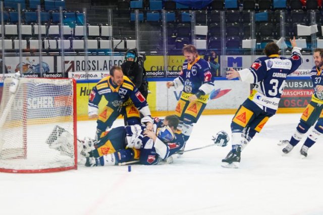 Photo hockey match Zug - Genève le 07/05/2021