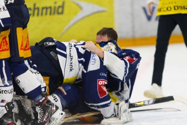 Photo hockey match Zug - Genève le 07/05/2021