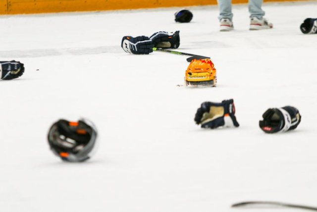 Photo hockey match Zug - Genève le 07/05/2021