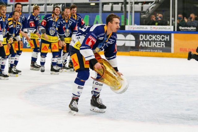 Photo hockey match Zug - Genève le 07/05/2021