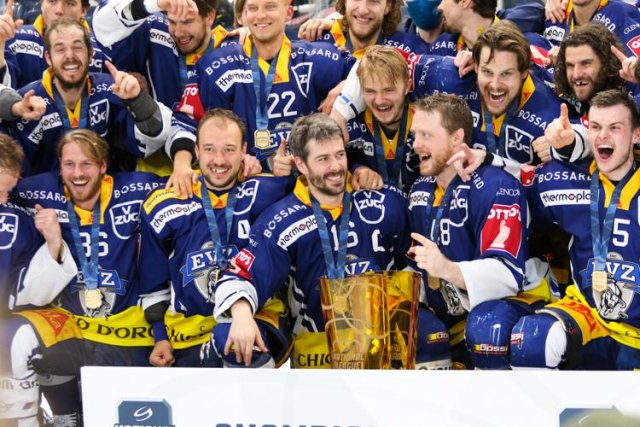 Photo hockey match Zug - Genève le 07/05/2021
