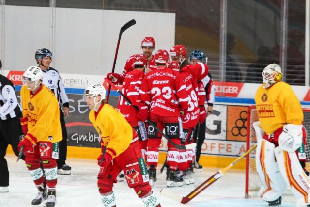 Photo hockey match Rapperswil-Jona - Langnau le 11/08/2021