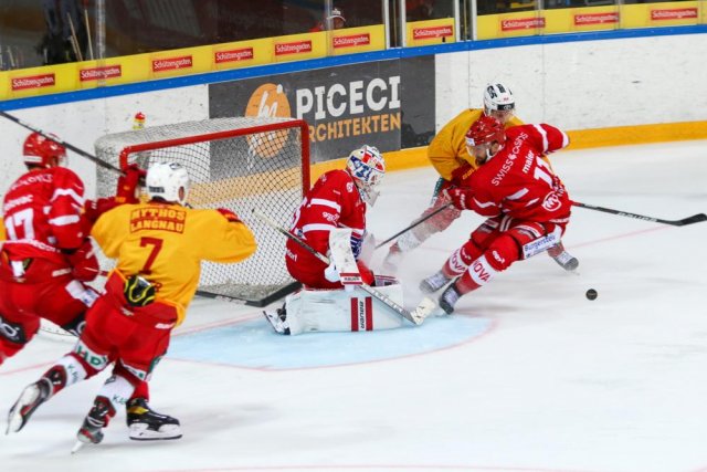 Photo hockey match Rapperswil-Jona - Langnau le 11/08/2021