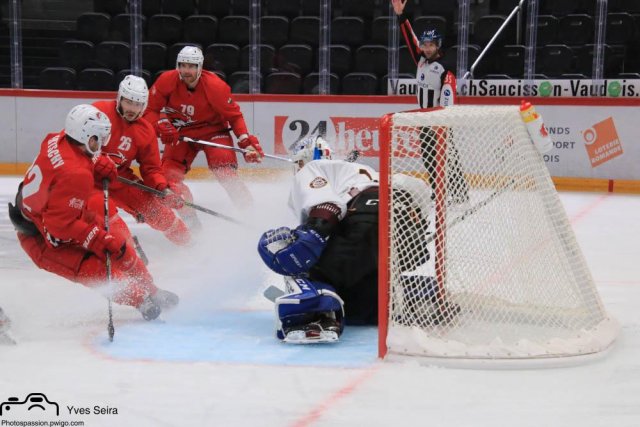 Photo hockey match Lausanne - Genève le 17/08/2021