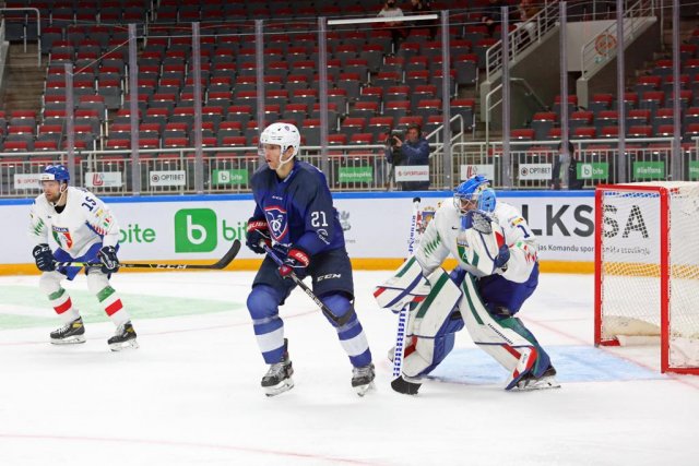 Photo hockey match France - Italy le 27/08/2021