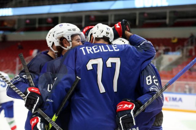 Photo hockey match France - Italy le 27/08/2021