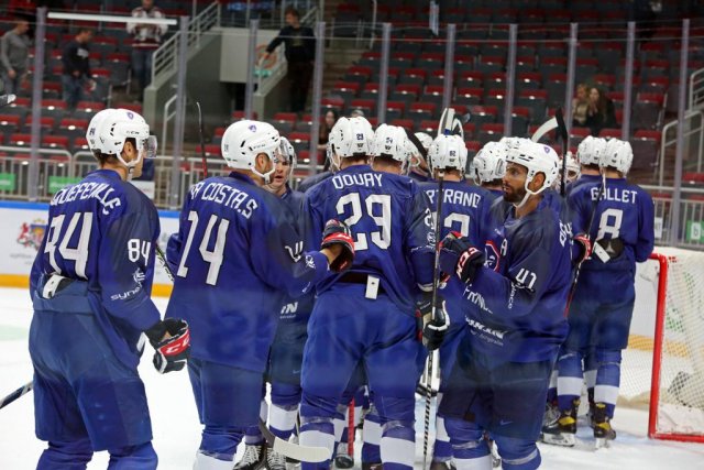 Photo hockey match France - Italy le 27/08/2021