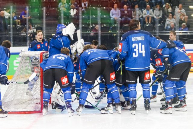 Photo hockey match Zug - Ängelholm le 02/09/2021