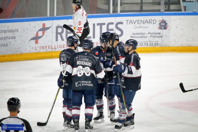 Photo hockey match Angers  - Amiens  le 12/09/2021