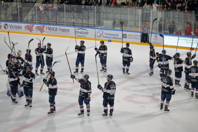 Photo hockey match Angers  - Amiens  le 12/09/2021