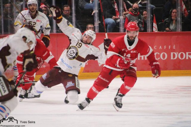 Photo hockey match Lausanne - Genève le 17/09/2021