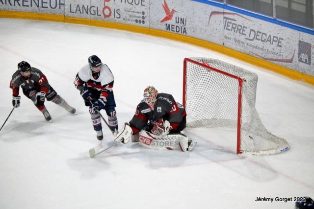 Photo hockey match Angers  - Bordeaux le 17/09/2021