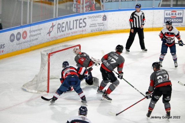 Photo hockey match Angers  - Bordeaux le 17/09/2021