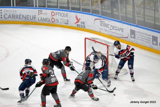 Photo hockey match Angers  - Bordeaux le 17/09/2021