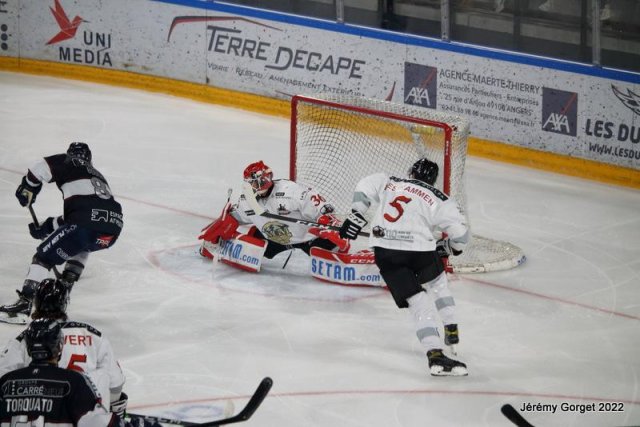 Photo hockey match Angers  - Chamonix  le 24/09/2021