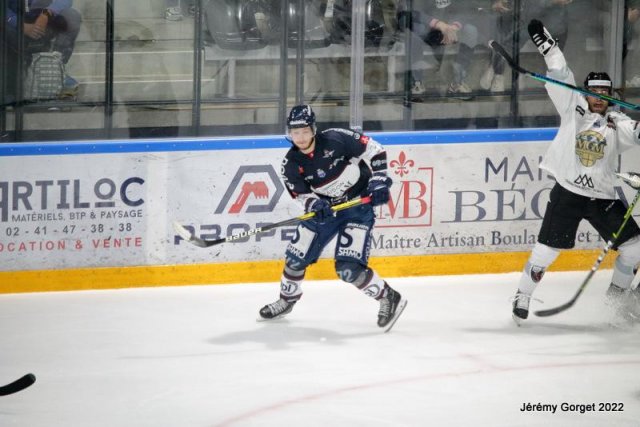Photo hockey match Angers  - Chamonix  le 24/09/2021