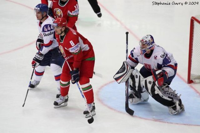 Photo hockey reportage CM09 - J3 : La Slovaquie trébuche, la Canada déroule