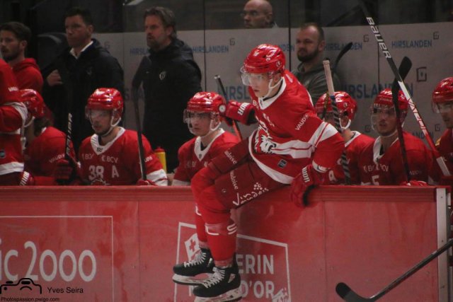 Photo hockey match Lausanne - Bern le 28/09/2021