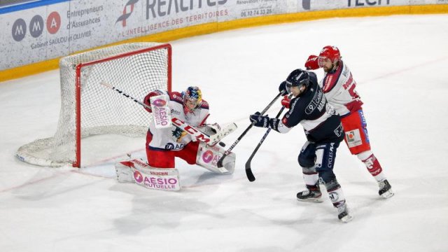 Photo hockey match Angers  - Grenoble  le 01/10/2021