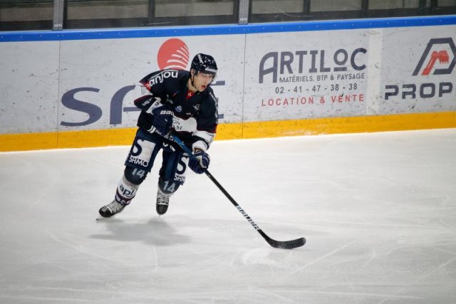 Photo hockey match Angers  - Grenoble  le 01/10/2021