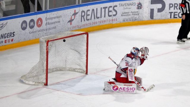 Photo hockey match Angers  - Grenoble  le 01/10/2021