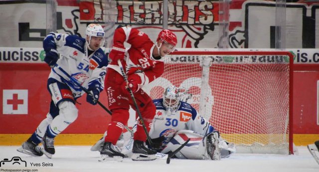 Photo hockey match Lausanne - Zürich le 01/10/2021
