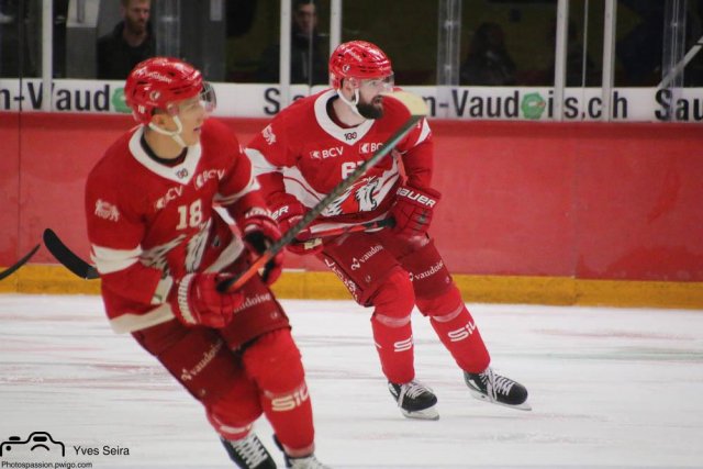 Photo hockey match Lausanne - Zürich le 01/10/2021