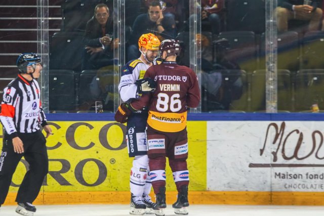 Photo hockey match Genève - Ambrì-Piotta le 02/10/2021
