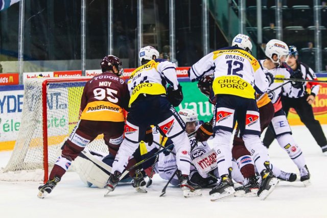 Photo hockey match Genève - Ambrì-Piotta le 02/10/2021
