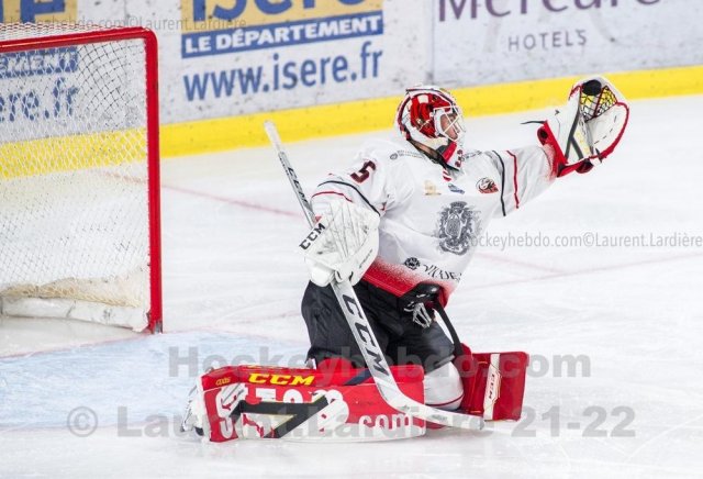 Photo hockey match Grenoble  - Nice le 05/10/2021
