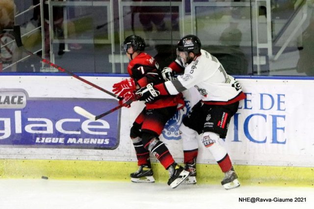 Photo hockey match Nice - Bordeaux le 08/10/2021