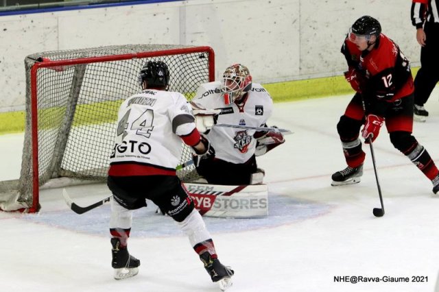 Photo hockey match Nice - Bordeaux le 08/10/2021