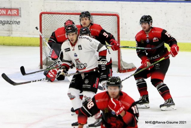 Photo hockey match Nice - Bordeaux le 08/10/2021