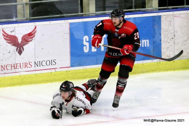 Photo hockey match Nice - Bordeaux le 08/10/2021