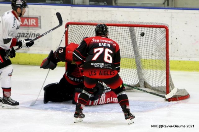 Photo hockey match Nice - Bordeaux le 08/10/2021