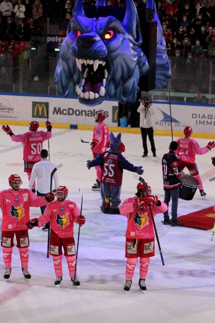 Photo hockey match Grenoble  - Chamonix  le 12/10/2021