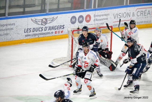 Photo hockey match Angers  - Amiens  le 12/10/2021