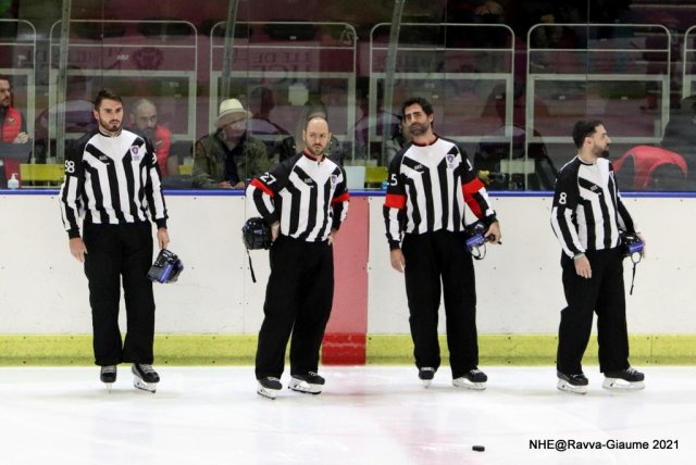 Photo hockey match Nice - Angers  le 15/10/2021