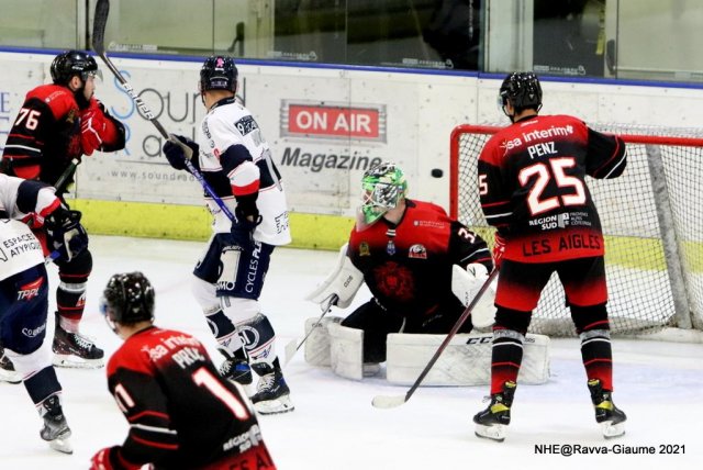 Photo hockey match Nice - Angers  le 15/10/2021