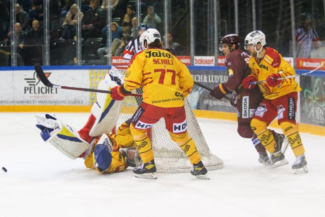 Photo hockey match Genève - Langnau le 23/10/2021