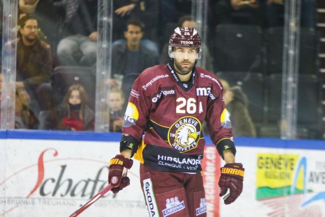 Photo hockey match Genève - Langnau le 23/10/2021