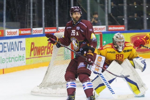 Photo hockey match Genève - Langnau le 23/10/2021