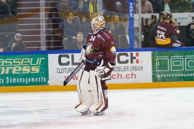Photo hockey match Genève - Langnau le 23/10/2021