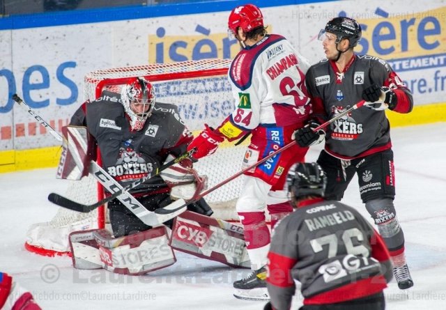 Photo hockey match Grenoble  - Bordeaux le 26/10/2021